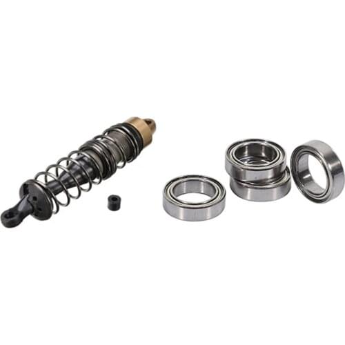 1x Shock Absorber Damper EA1060 for JLB Racing CHEETAH 1/10 Brushless & 4 Pcs Ball Bearing (8X5X2.5mm) BE003