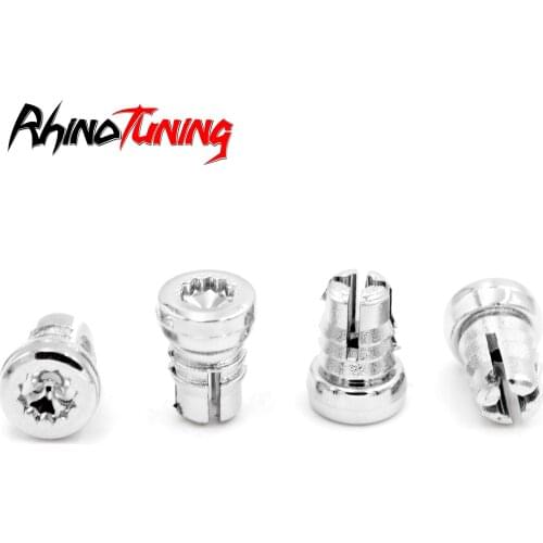 25pcsr Car Wheel Rivets Nuts For Auto Rim Cover Lip Decoration Studs Bolts Replacement Universal Dust-proof Tunning Accessories