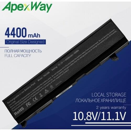 Laptop battery PA3399U-1BRS for TOSHIBA Dynabook CX/45A CX/47A TX/67A Equium A100-027 A100-306 M50-164 M50-216 Satellite A105