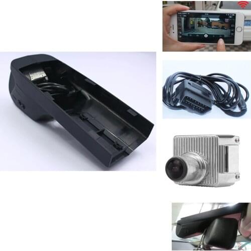 PLUSOBD HD Car DVR Special For BMW 5 Series F10 F18 F07 7 Series F01 F02 2010-15 Low Model With Aluminium Alloy Inner Shell+OBD2