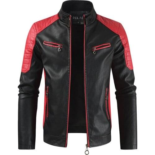 BAQGW Men's Faux Leather Jackets