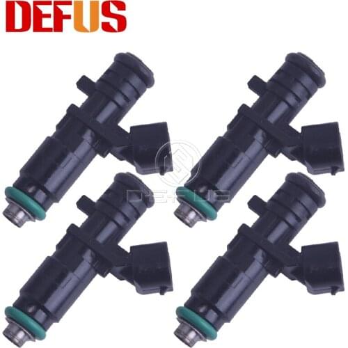 DEFUS 4PCS Fuel Injector Nozzle 6A906031CK For Volkswagen Audi FJ10647 4G2283 M1441 2011-2012