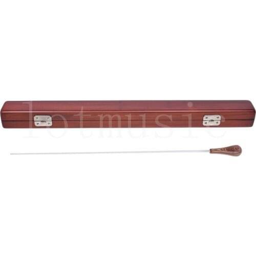 Rhythm Band Music Director Orchestra Conductor Conducting Baton Fiberglass with Wood Case
