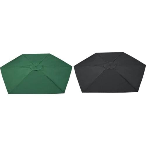 Rainproof Fabric Parasol Canopy Cover Garden Sunshade Umbrella Covers UV50