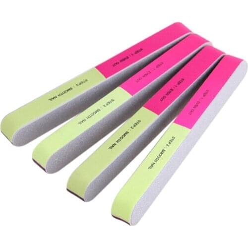 New 1PC 7 Sides Nail Files Polishing Tool Manicure Pedicure Professional Nail File Nail Art Sanding Nail Buffer Block