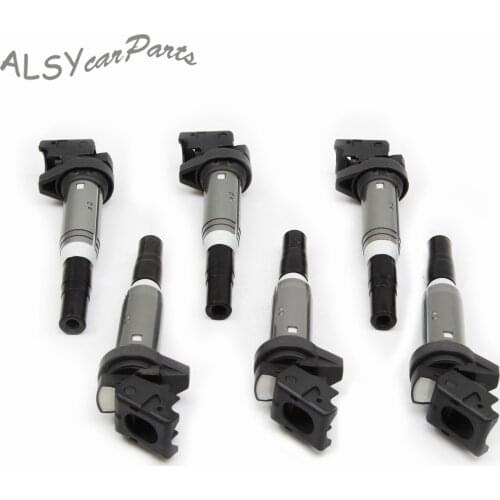 New Ignition Coils 6PCS 12137594596 For BMW 1 Series M 320i 328i 535i xDrive 535i GT xDrive 640i xDrive 740Li xDrive X1 X3 X5 X6
