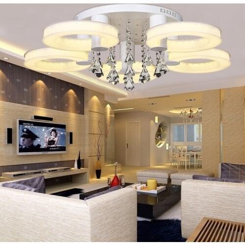 New home improvement bedroom living room ceiling lamps, commercial entertainment LED energy - saving ceiling lamps