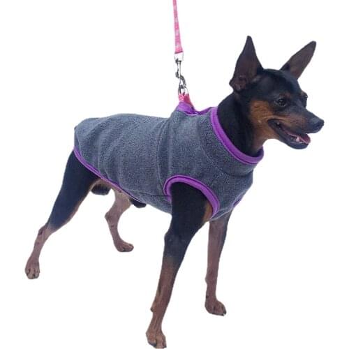 Pet Dog Clothes Autumn Winter Models of Lightweight Fleece Sweater Warm Thick Open Button Small Medium Sized Teddy Pet Clothes