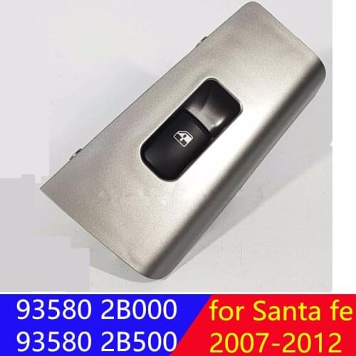 Power Window Sub Switch Rear LH RH For Hyundai SANTA FE 2009+ Rear Door window glass control lift switch button92580 2B000 2B500