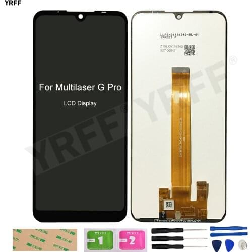 For Multilaser G Pro LCD Display Touch Screen Digitizer With Frame Assembly Repair Tools Glass Panel 100% Test