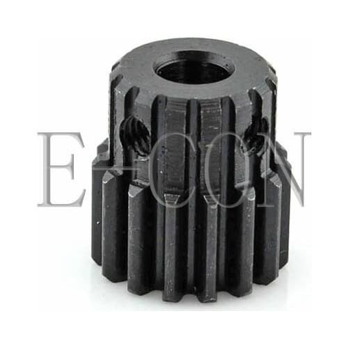 1pcs 1M15T 5mm/6mm/6.35mm/7mm Bore Hole 15 Teeth 10mm Width 1 Module Motor Metal Gear Wheel Top Screw