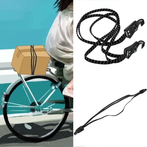 1PC 68cm Bicycle Cycling Bike Mountain Luggage Rope Elastic Straps Cord Hooks Elasticity Convenient To Carry Bicycle Accessories