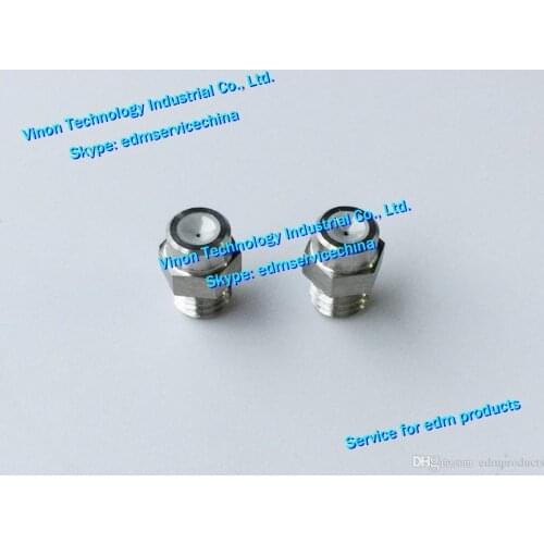 2pcs) ONA0101+ONA0102 edm Diamond Wire Guide Set d=0.255mm AE6999004R01+AE6999003R02 Upper&Lower
