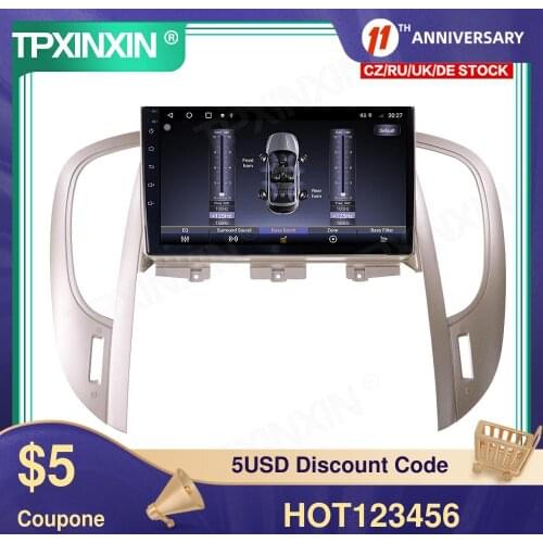 6+128G Android 10 For Buick Regal 2009-2013 Car Multimedia Player GPS Navigation Head Unit Auto Radio Audio Stereo Tape Recorder
