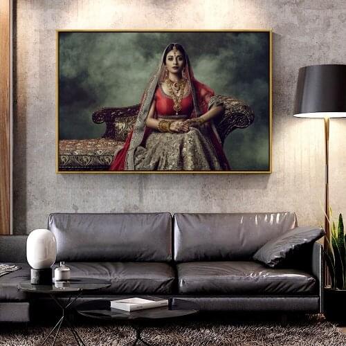 Artcozy Oil Canvas Painting wedding-jewellery women For Home Decoration Wall Art
