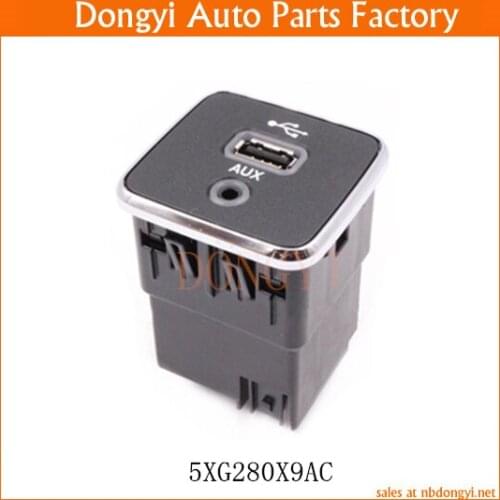 Car USB AUX Port Adapter OE No. 5XG280X9AC