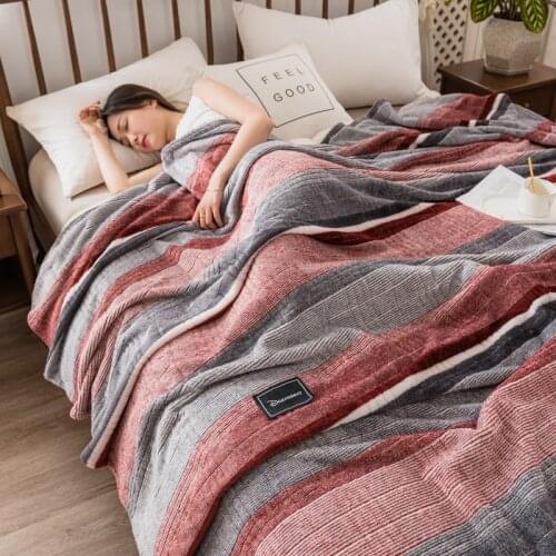 Home Textiles 1pcs Flannel Blanket Summer Soft Warm Coral Fleece Bed Sheet Throw Mechanical Wash Winter cobertor одеяло