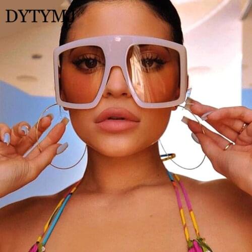 DYTYMJ Oversized Sunglasses Women 2020 High Quality Sun Glasses Women/Men Luxury Brand Eyeglasses Women Retro Gafas De Sol Mujer