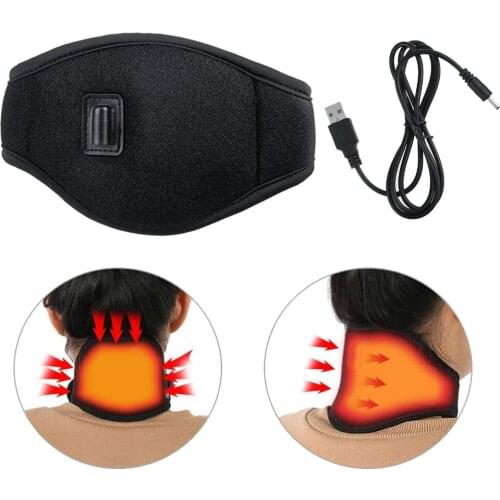 Electric Pad Moist Winter Neck Shoulder Back Warmer Heating Pad Pain Relief Heat Therapy Neck Brace