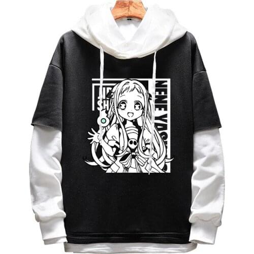 Fashion Boys Girls Hoodies Anime Toilet-Bound Hanako Kun Nene Pullover Coat Hooded Sweatshirt Sportswear Outwear Cosplay Costume