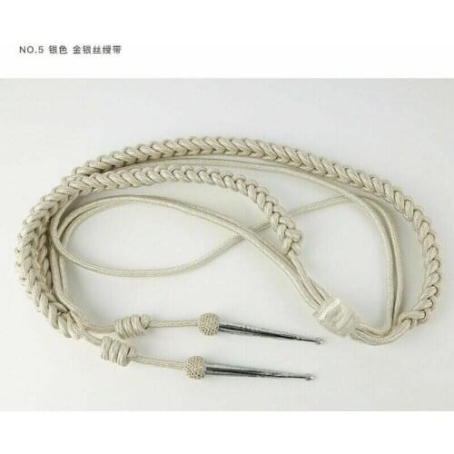 WWII Officer Dress Aiguillette metal wireMADE BY HAND Reproductions