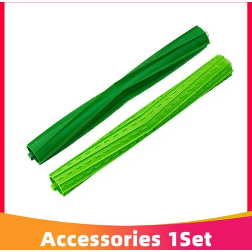 Dual Multi-Surface Rubber Brushe Roller Brush for iRobot Roomba S9 / S9+ Plus 9150 9550 Robot Vacuum Cleaner Replacement