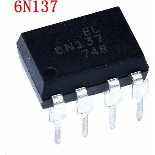 10pcs/lot 6N137 DIP8 6N137 DIP DIP-8 new and original IC