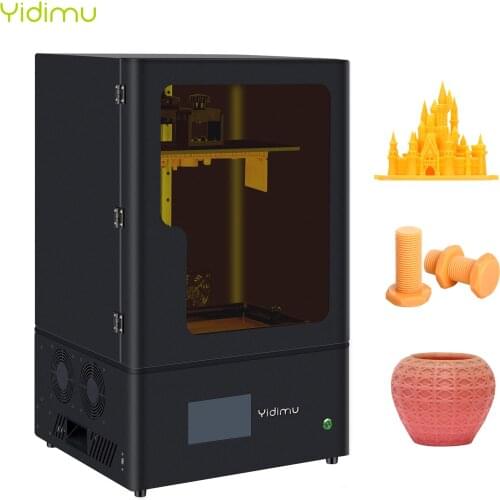 YIDIMU L1506 3D Printer UV Photocuring LCD Resin 3D Printer High Precise with 15.6 Inch 4K LCD Offline Printing 11.6x6.5x13.6in