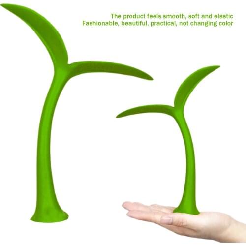 Car Crash-proof Corner Small Tree 3D Stereo Vehicle Stickers with Roof Antenna Home Decoration Posters Car Decorative Films