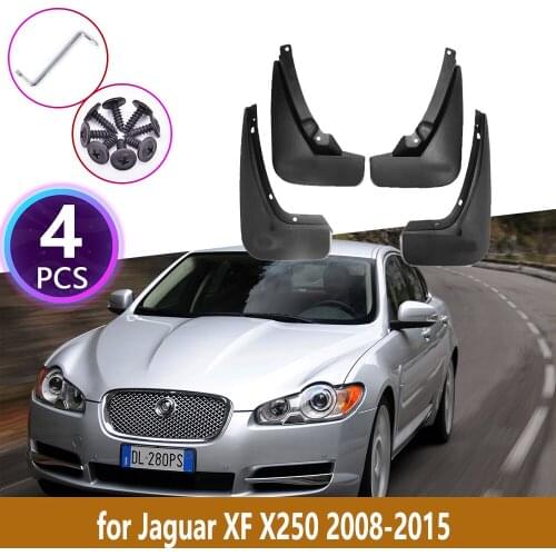 Mudguards For Jaguar XF X250 2008 2009 2010 2011 2012 2013 2014 2015 Cladding Splash Mud Flaps Flap Guards Mudflap Accessories