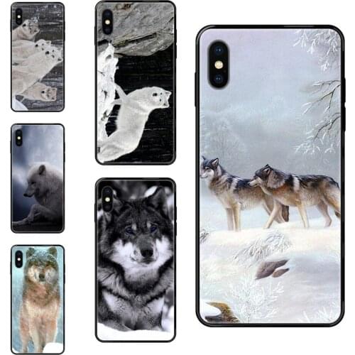 Snow Wolf For Redmi 3S 4X 4A 5 5A 6 6A 7 7A 8 8A 8T 9 9A K20 K30 S2 Y2 Pro Plus Ultra Black Soft Top Detailed Popular Case
