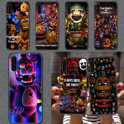 SFM Fnaf Animatronics Phone case For Samsung Galaxy A 3 5 7 8 10 20 21 30 40 50 51 70 71 E S 2016 2018 4G black luxury