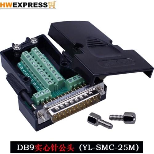 DB9 DB15 DB25 Needle VGA General Head Mother Head Connector Avoid Weld Joint Serial Port Head COM Mouth 9 Needle