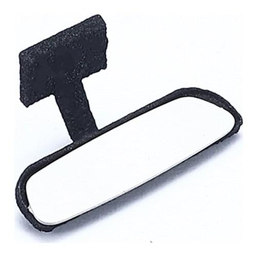 For WPL C14 C24 C24-1 Metal Simulation Interior Rearview Mirror Rear View Lens 1/16 RC Car Upgrade Parts Accessories