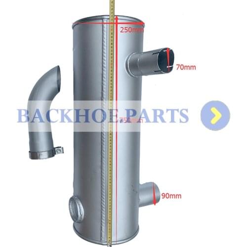 Muffler Silencer for Kobelco Excavator SK220-5