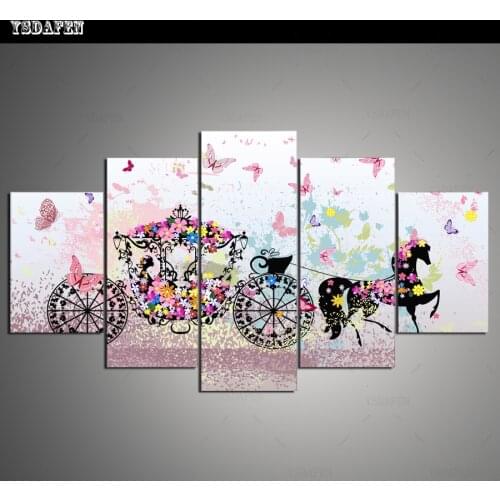 HD Printed Painting Canvas Printing Carriage painting room decor print poster picture canvas franed ready to hung HG-1702