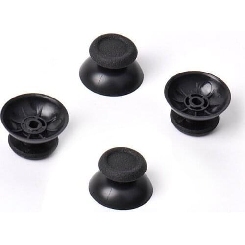 Hot Sale 4PCS Plastic Replacement Controller Analog Thumbsticks Thumb Stick for Sony PS4 Black Thumbsticks