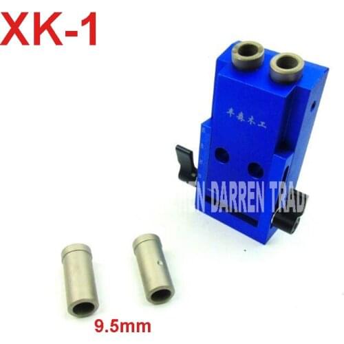 XK-1 Mini Hole Jig Kit System For Wood Working & Joinery With Step Drilling Bit & Accessories aluminum alloy inner hole 9.5MM