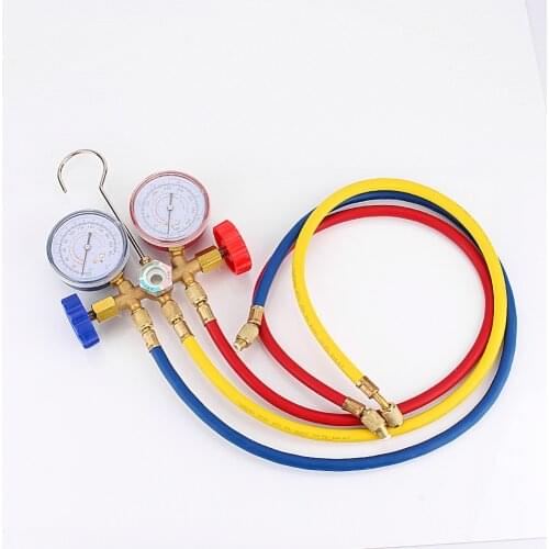 Oversea AU New AC Refrigeration Air Conditioning AC Diagnostic Manifold Gauge Tool Set