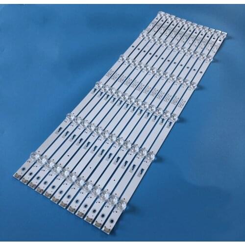 LED Backlight strip 6 lamp for TCL65D06-ZC23AG-04 05 65D1800 65HR330M06A7 V0 4C-LB650T-ZC1 ZC2 HRB Hitachi 65R80 AW TV-65UHD4K