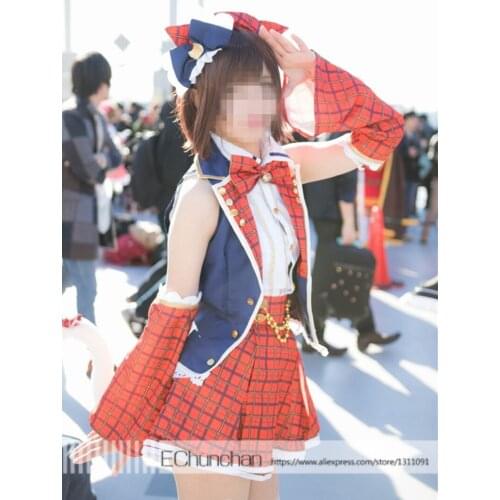 Cinderella Girls Miku Maekawa Customized Uniforms Cosplay Costume any size