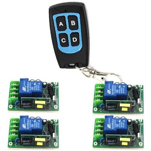 AC 85V-250V 110V 240V 30A 315MHZ 1 Channel Learning Code Wireless Remote Control Switch Module SKU: 5485