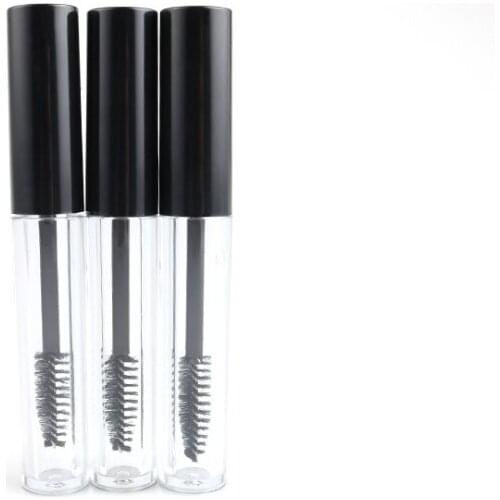 1ML 2ML 3ML 10ML Empty Mascara Tube with Eyelash Wand Brush DIY Makeup Mascara Cream Bottle Vial Container ABS