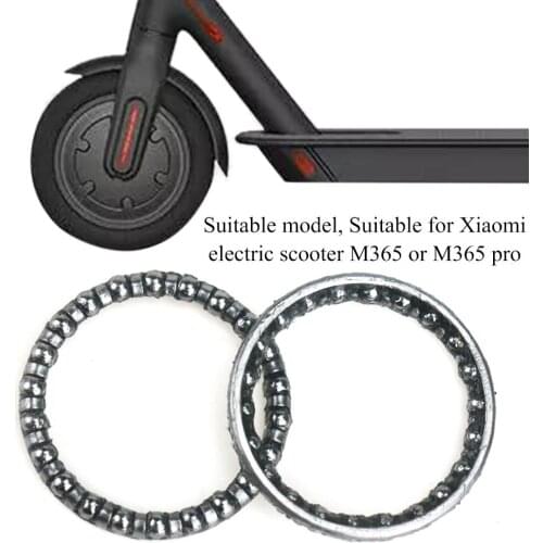 1 Pair Electric Scooter Bearing Silver Spare Parts For Xiaomi M365 Or M365 Pro Electric Scooter Accessories