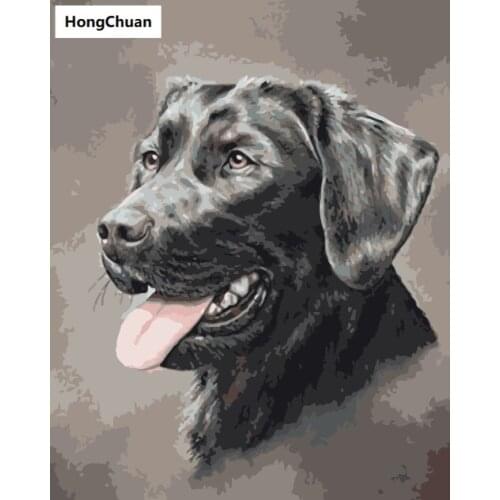 New product pet dog diamond painting DIY mosaic handmade 5D diamond embroidery cross stitch kit home decoration Christmas gift