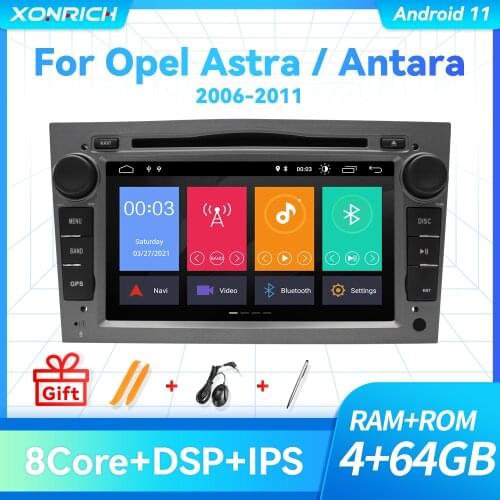 4 GB IPS Android 10.0 Car DVD Radio For Opel Vectra C Zafira B Corsa D C Astra H G J Meriva Vivaro Multimedia GPS Navigation DSP