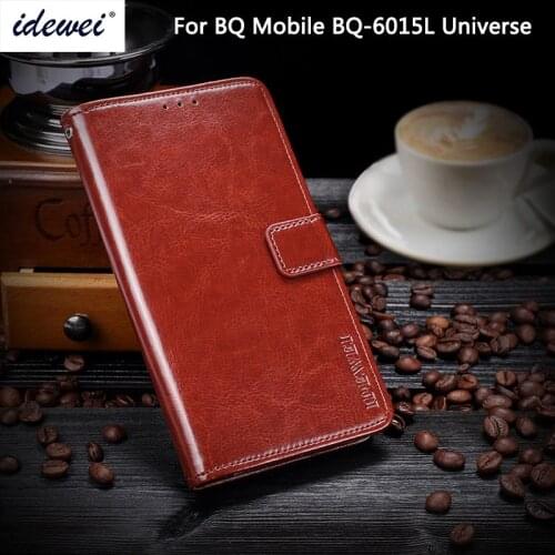 BQ 6015 Case Cover Luxury Leather Phone Case For BQ Mobile BQ 6015L Universe Protective Flip Case Wallet Case 6.0"