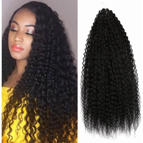 Amir Long Passion Twist Crochet Hair Extensions Synthetic Afro kinky curly Braiding Hair Bohemia Crochet Braids 18-20 inch