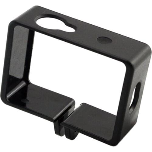 FFYY-Protective Housing Side Border Frame Case for Xiaomi Yi Xiaoyi Action Sport Camera Accessories Black