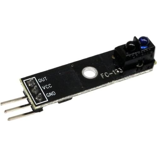 Glyduino Robot 1-Channel Tracing Tracking Sensor Module Smart Car Infrared Tracking Sensor Black and White Line Detection Sensor